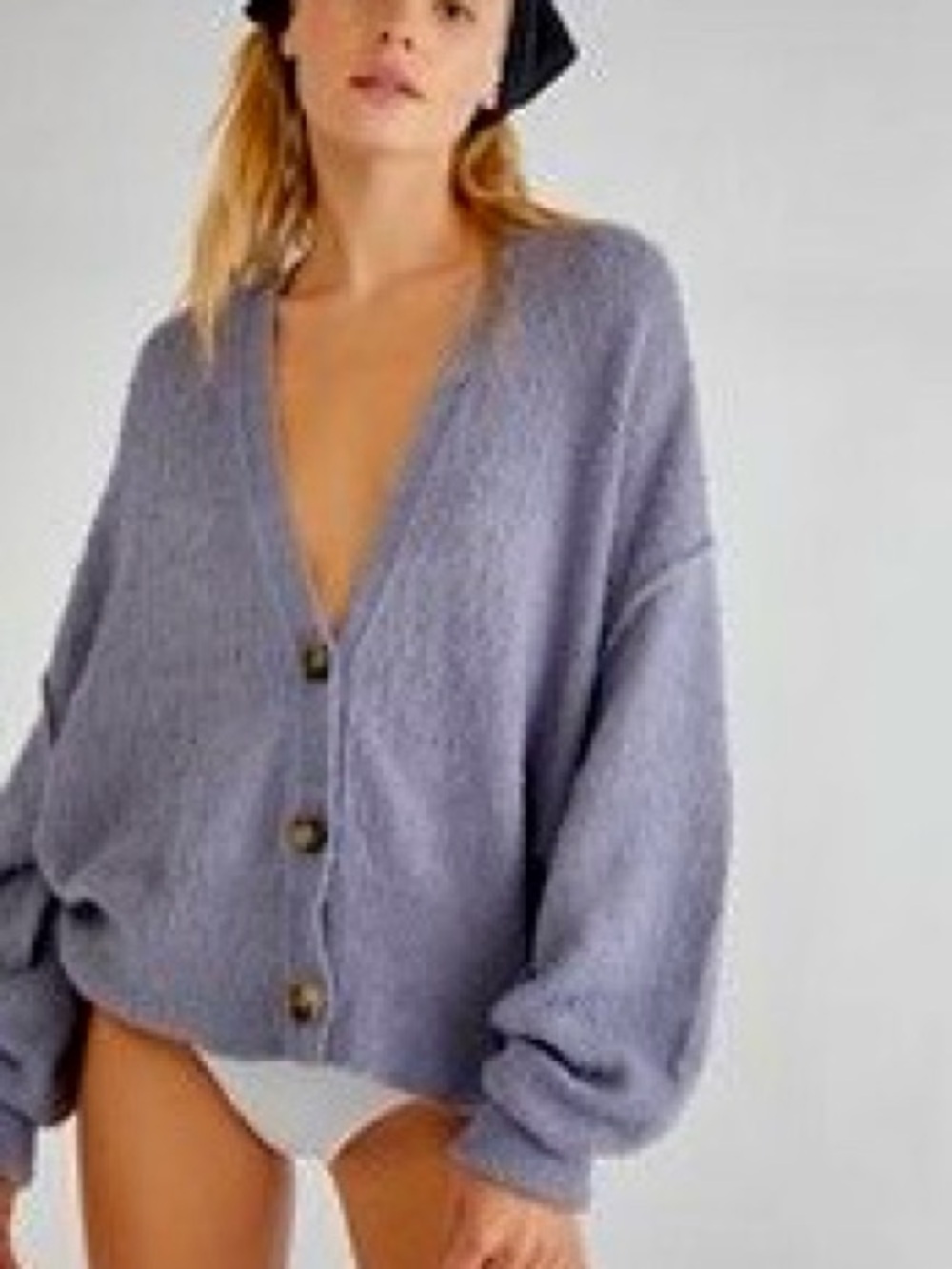 Free People Boucle Cardi